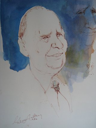 Papas Portrait of Gene Autry